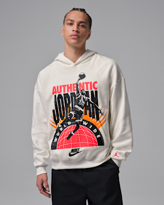 Jordan Brooklyn Fleece Men's Pullover Hoodie. Nike JP